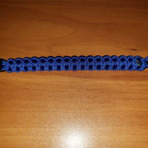 7.5" Paracord Bracelet, Blue