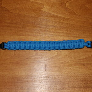 8" Paracord Bracelet, Colonial Blue