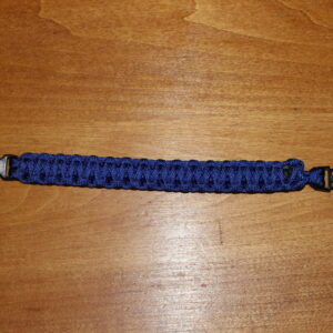 8" Paracord Bracelet, Electric Blue