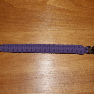 8" Paracord Bracelet, Lilac