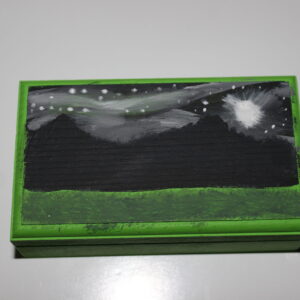 Mountain In Moonlight Box